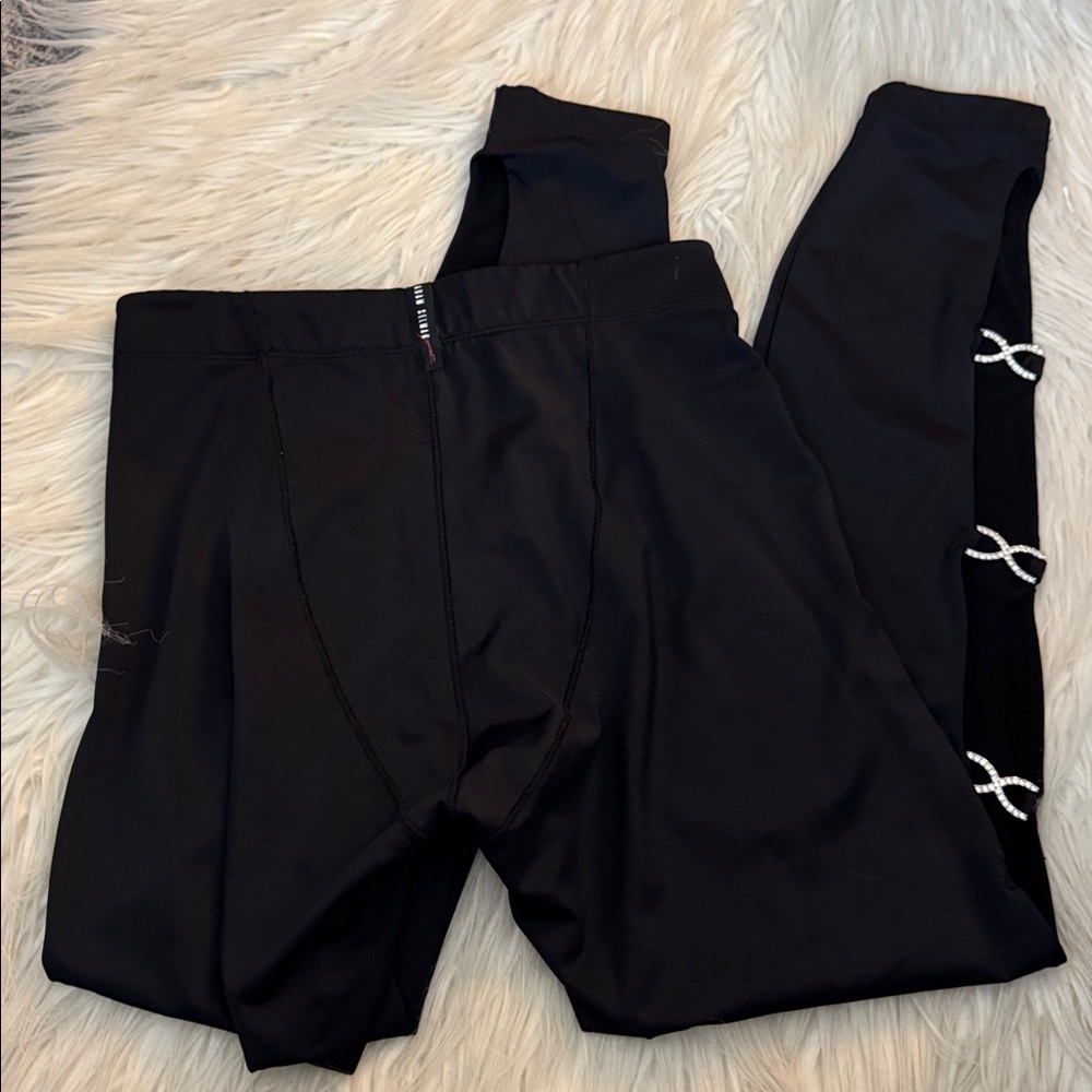 Adam Selman Crystal Cutout Legging size M - Picture 7 of 9